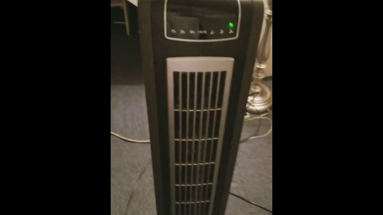 Lasko wind tower curve fan with fresh air ionizer 42 inches #lasko #laskofan #fan #towerfan #tower
