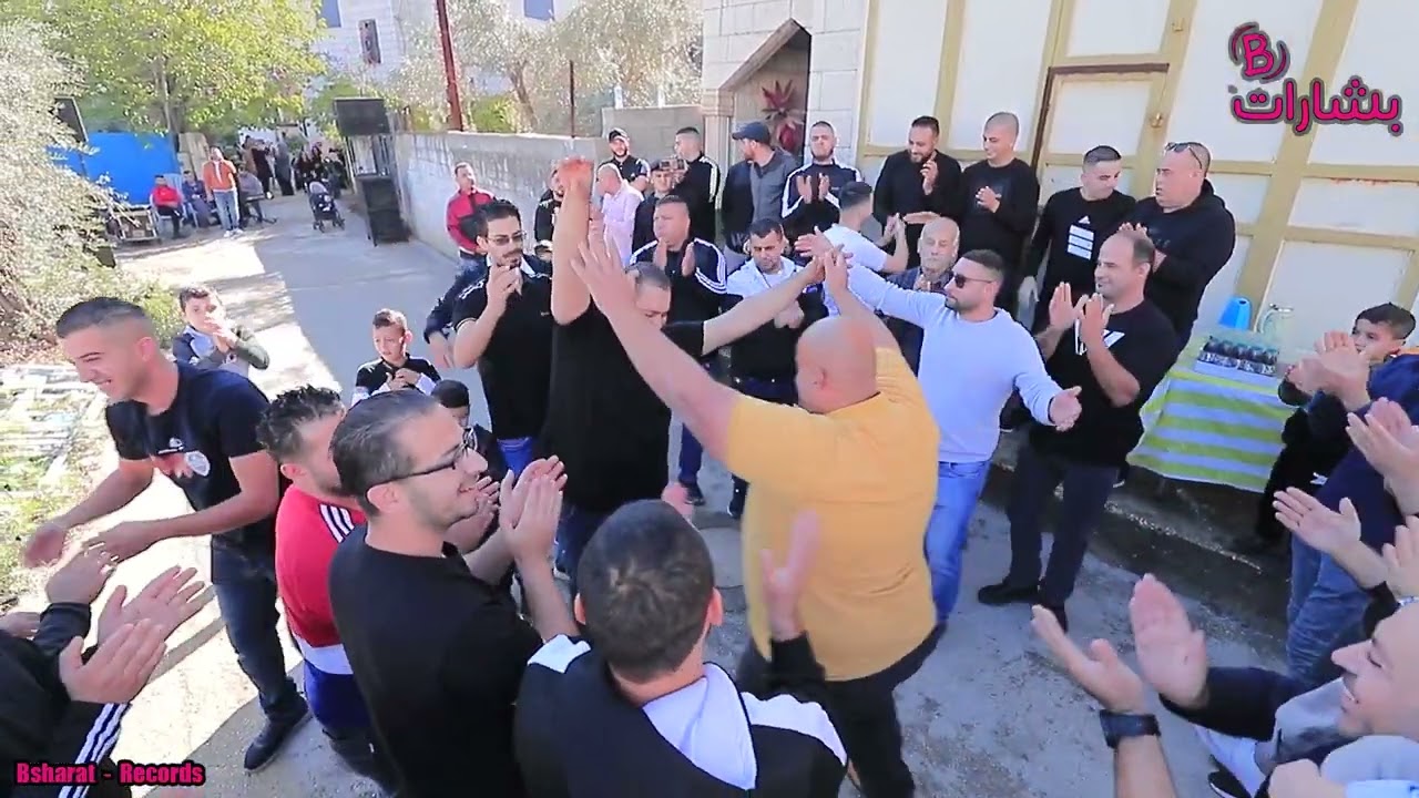 استقبال العريس مصعب أبو علي مع الفنان زلزال الشمال بهاء الجلاد تسجيلات بشارات 2022