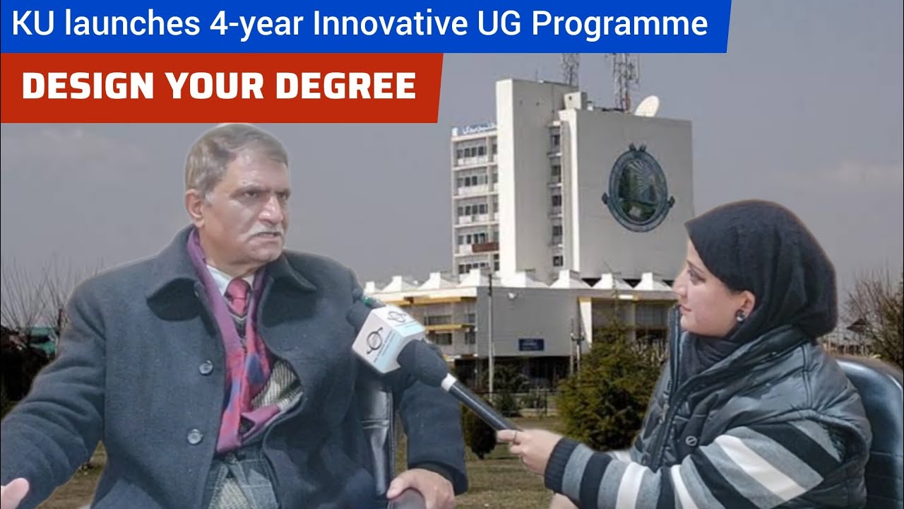 Kashmir University launches 4-year Innovative UG Degree Programme - 