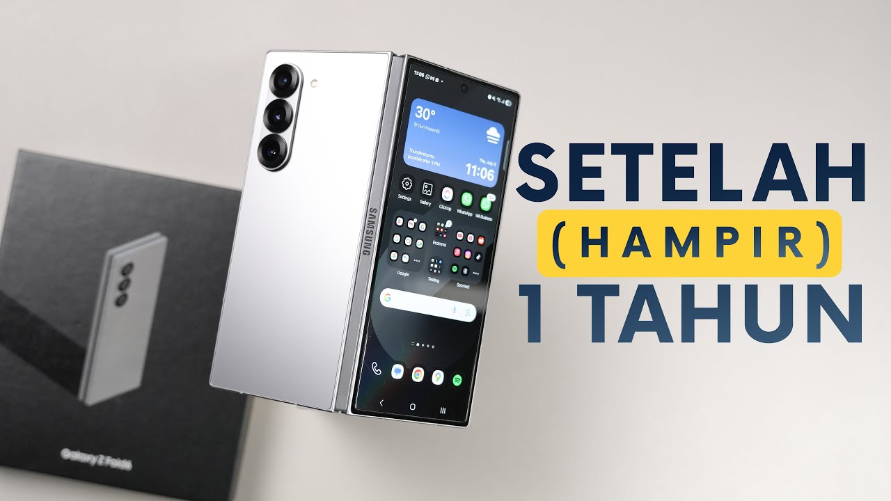 Samsung Z Fold 6 Long Term Review | Gak sabar buat Z Fold 7