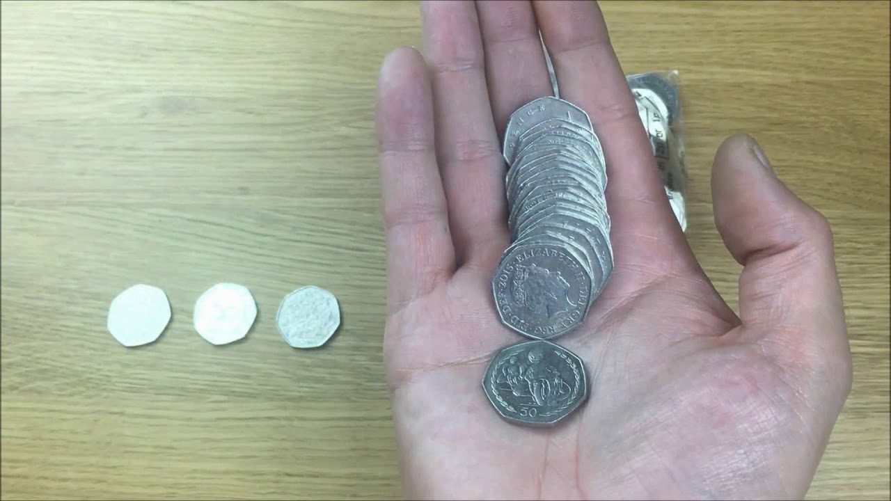 Ep.30 || COIN ROLL HUNTING 50p VARIANTS || HUNT FOR KEW, NEWTON, BEATRIX POTTER || 2018