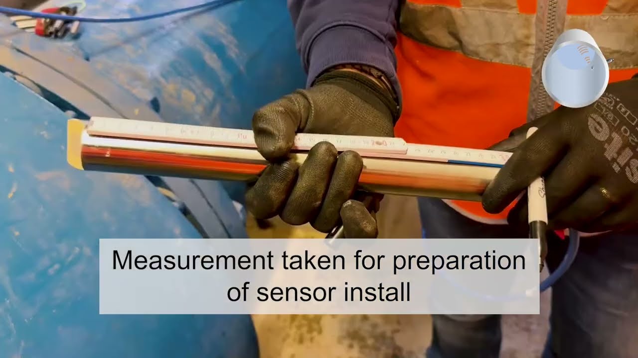 Hot tapping: installation of pipe sensor in the UK