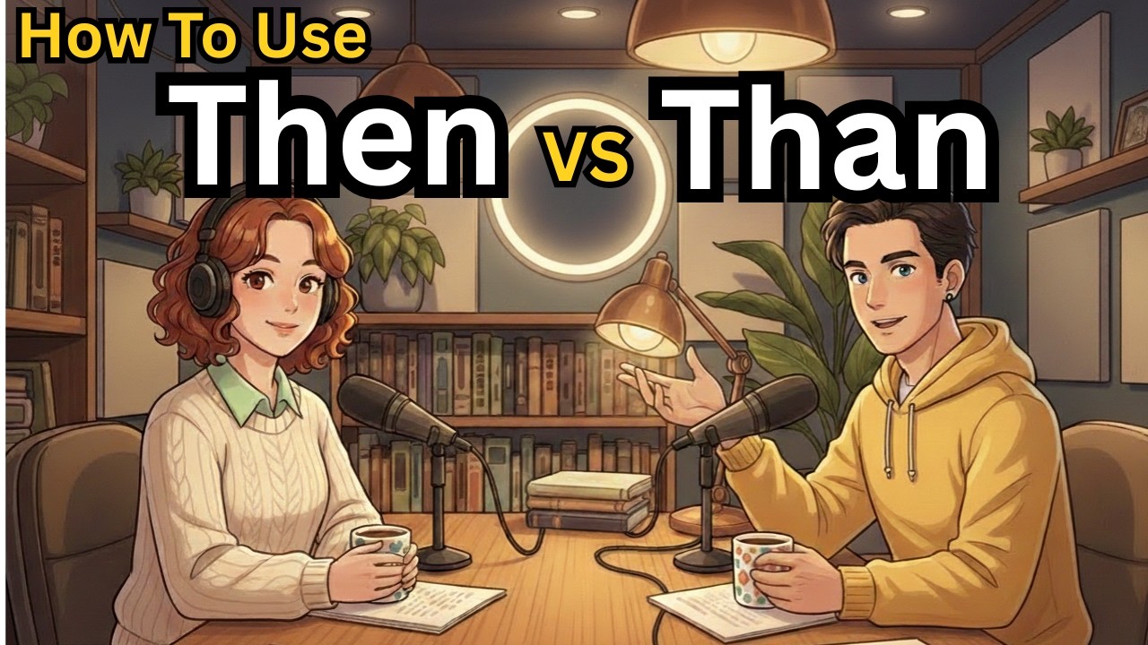 How To Use ''Then vs Than'' | The English Mistake You Must Avoid | English Podcast For Beginners