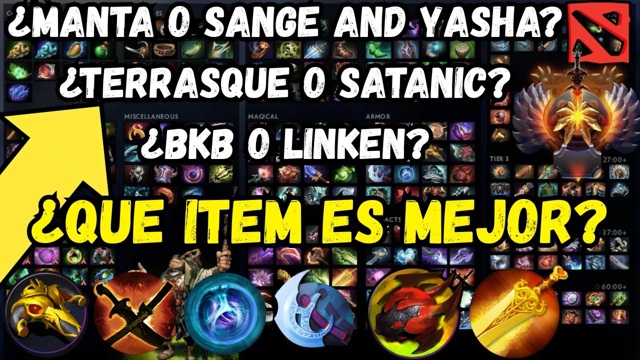 DOTA 2: QUE ITEMS SACAR-USAR-COMPRAR-ARMAR para GANAR MAS PARTIDAS