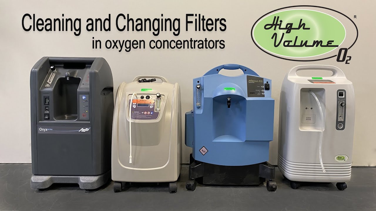 Cleaning and Changing Filters of Oxygen Concentrators