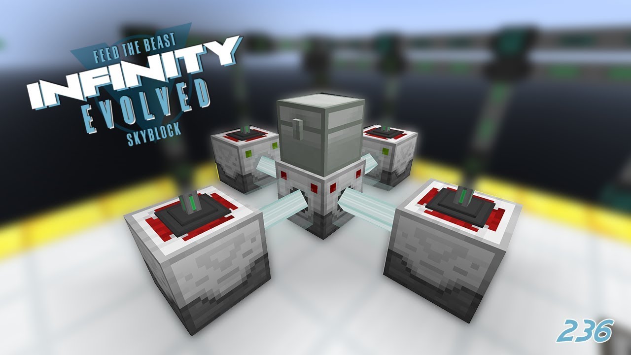 Der Laser Drill 🎓 FTB Infinity Evolved Skyblock #236