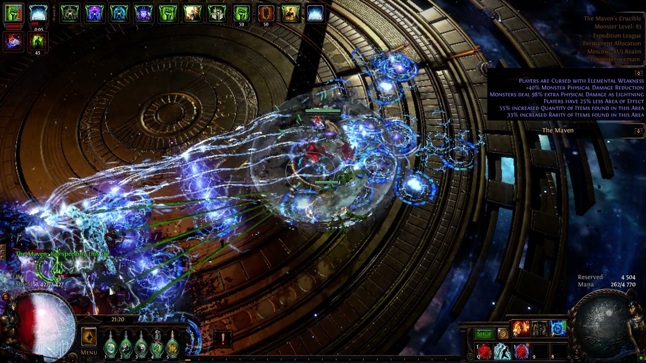 Deathles The Twisted | Herald of Agony Aegis Aurora Guardian | POE 3.15