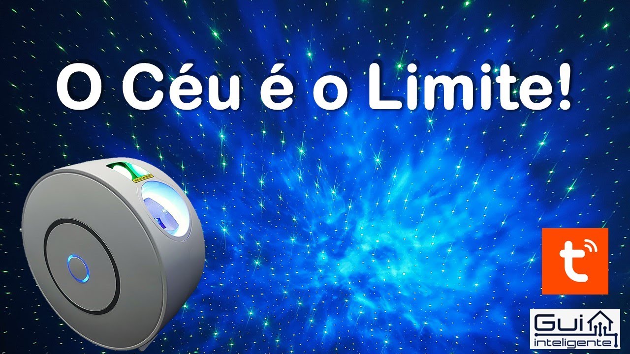 Projetor Estelar Inteligente compatível com Tuya, Amazon Alexa e Google Home / iluminação Decorativa