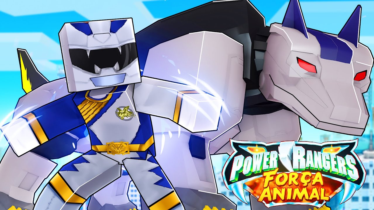 Minecraft: ZORD LOBO PRATA - POWER RANGERS FORÇA ANIMAL Ep.16 ‹‹ P3DRU ››