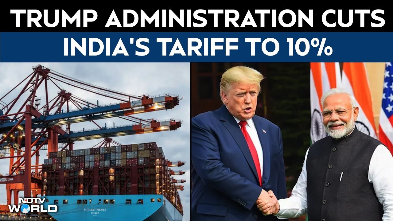 Donald Trump Latest News | India Tariffs Lowered To 10% | Trump Hits China, Israel With 12.5% Tariff