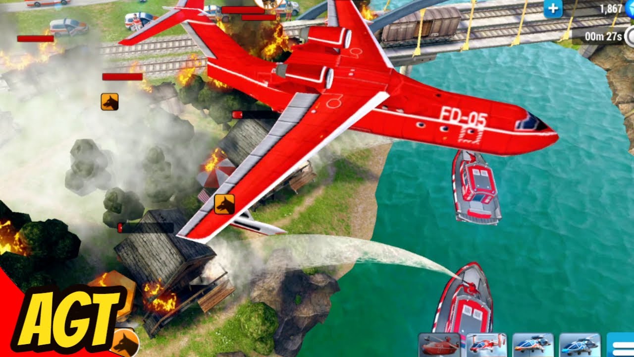 Emergency HQ - Android Gameplay 108 - Oktoberfest Attack and Train Crash
