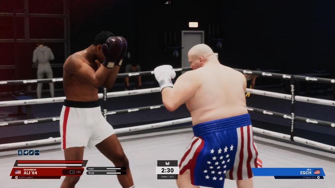 Undisputed Muhammad Ali versus butter bean