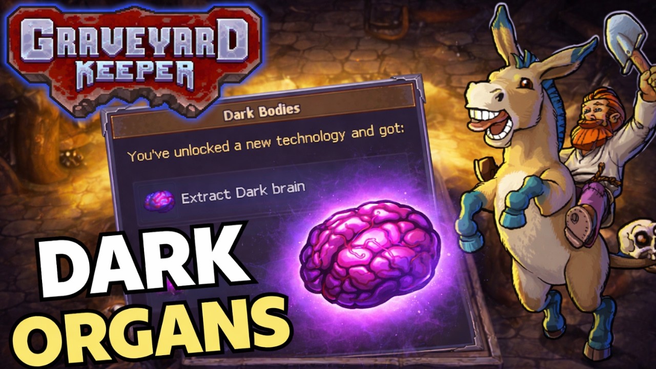 В игре GraveYard Keeper темные органы меняют все.