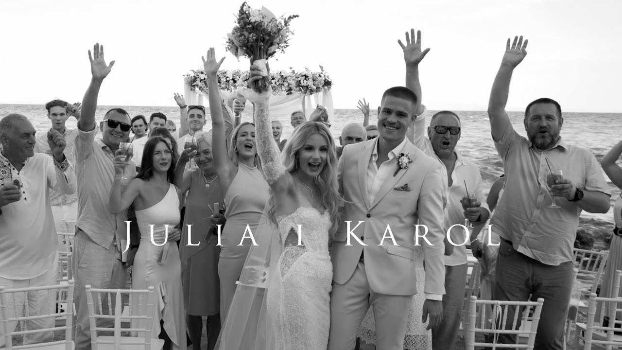 Zorganizowali ślub na plaży w Grecji – zobacz efekt! | Julia & Karol