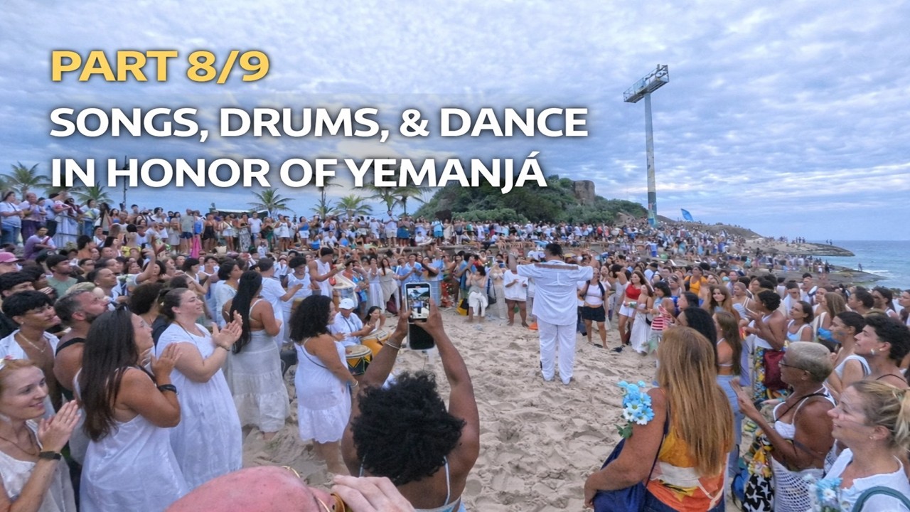 2026 Yemanjá Celebration in Rio de Janeiro 🌊🌸🙏 | Arpoador Beach | 8/9