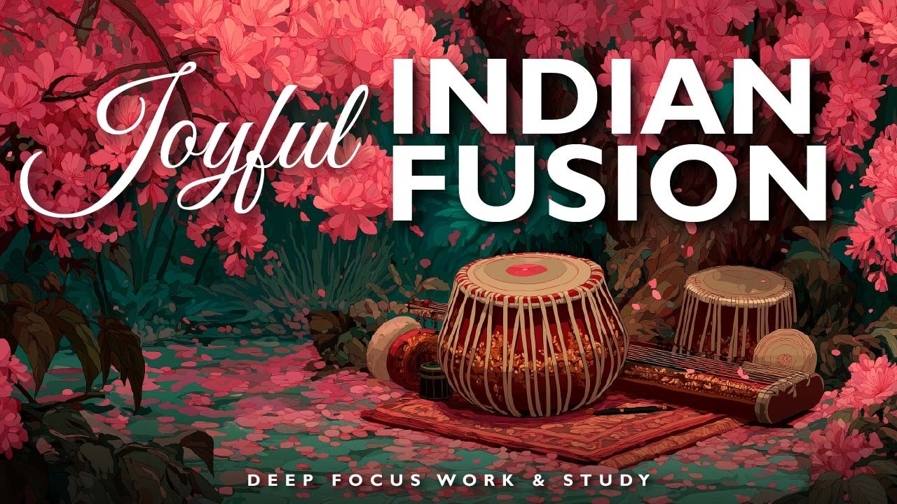 Indian Instrumental Fusion | Beneath Stillness – Tabla, Bansuri & Santoor – Deep Work Music