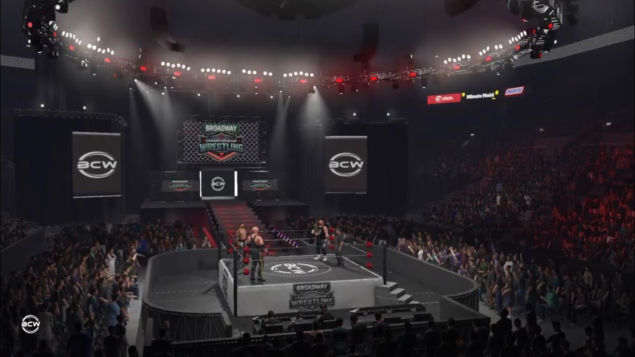 BCW title triple  threat