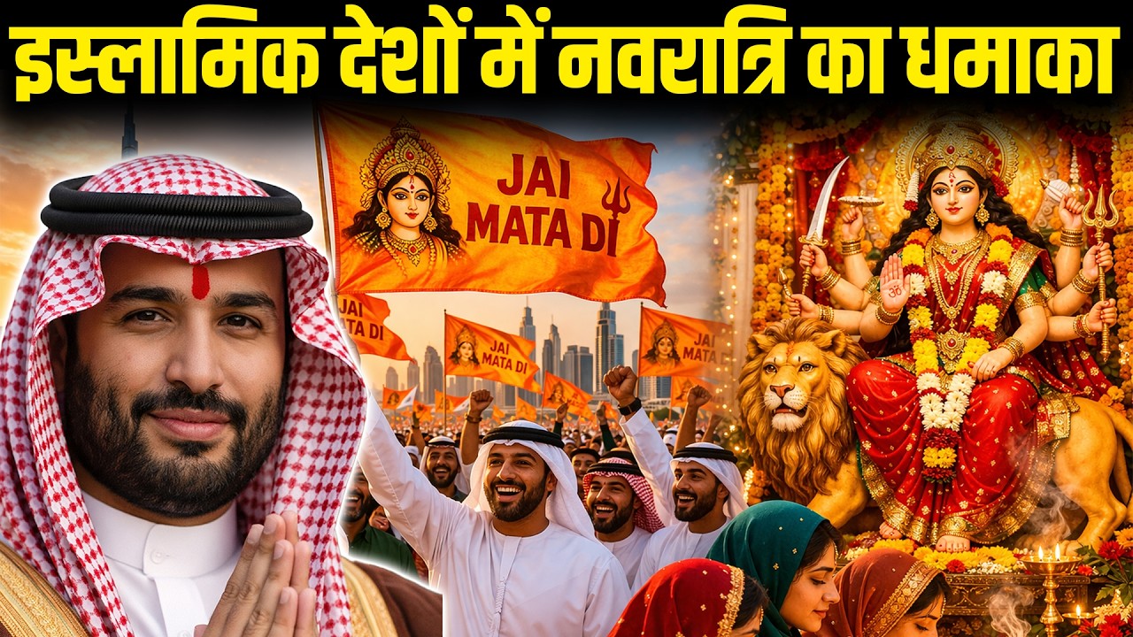 Navratri celebrations in Muslim countries (the world was stunned)
