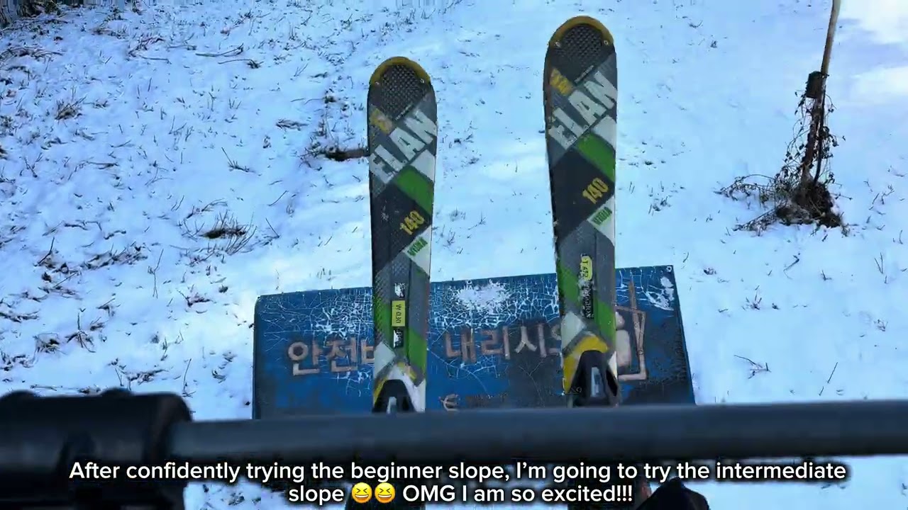 [Travel Log] 05122024 First Ski Adventure ❄️ At Elysian Ski Resort