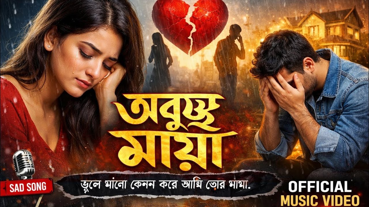 অবুঝ মায়া | Bangla Sad Song 2026 | Abinashi Sur Official |নতুন গান | Bangla song