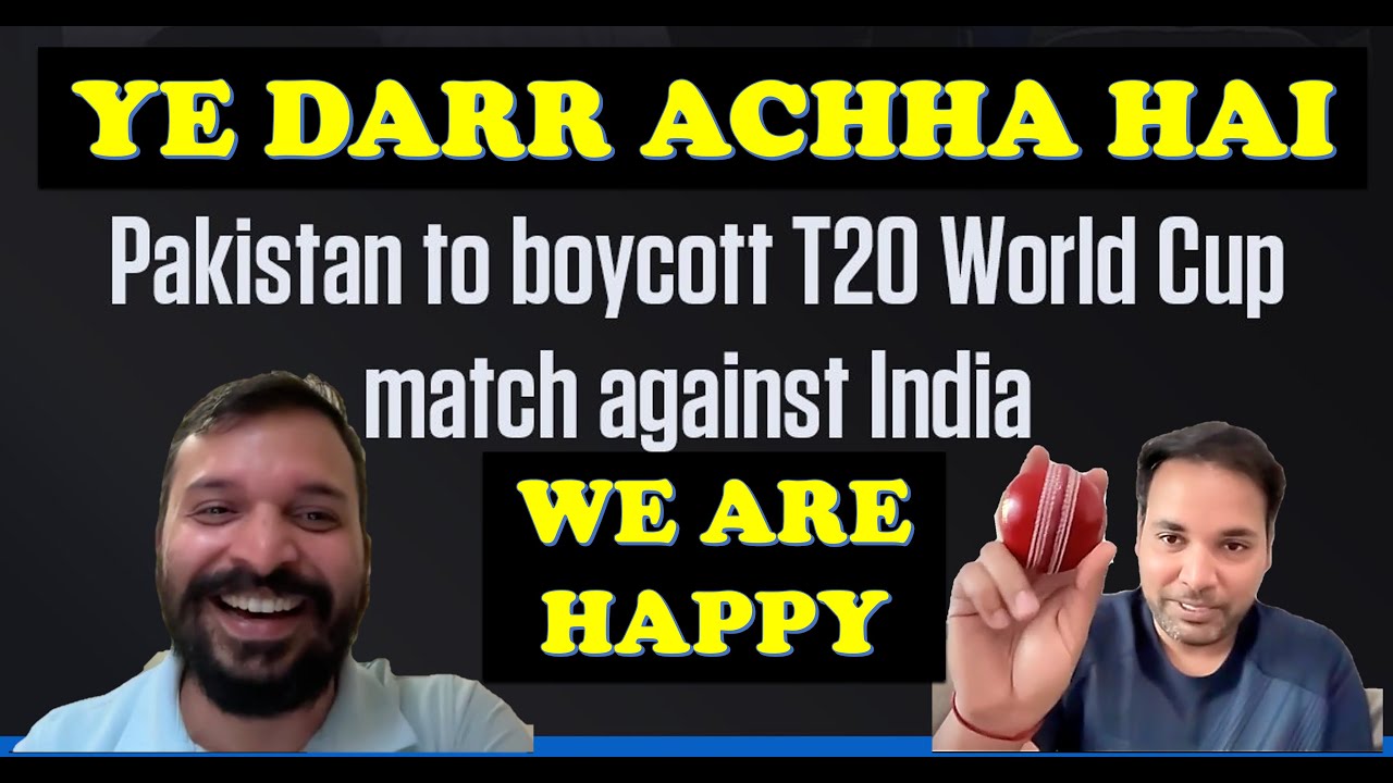 PAK BOYCOTTS WORLD CUP MATCH! GOT THRASHED by IND #t20worldcup  #indvspak #zerocivicsense #trophy