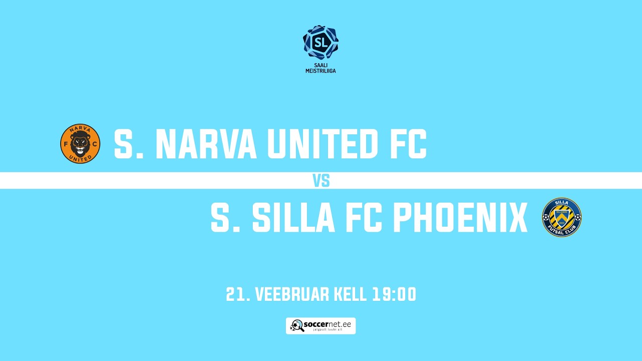 S. Narva United FC - S. Silla FC Phoenix | Saalijalgpalli Meistriliiga