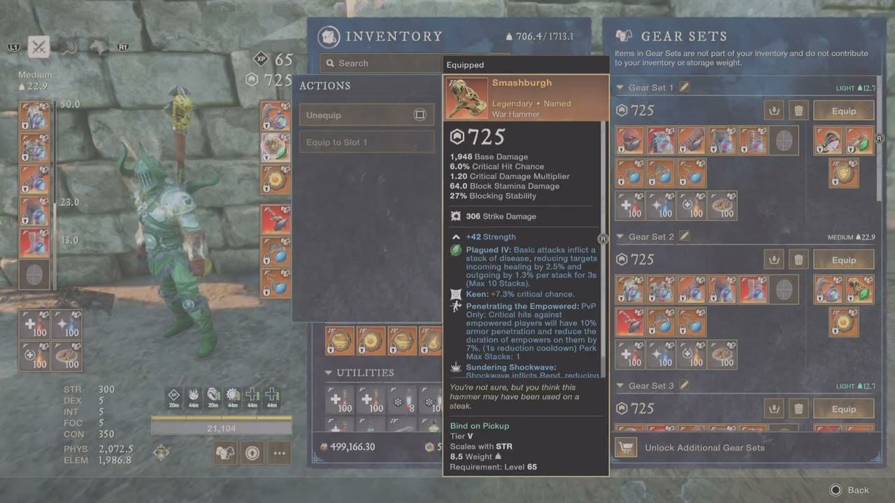 New World: Aeternum_War, Bruiser Build