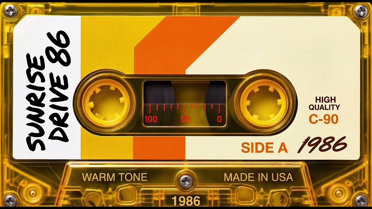 Sunrise Drive 86 &ndash; 1 Hour Synthwave Mix | Retro Cassette Vibes