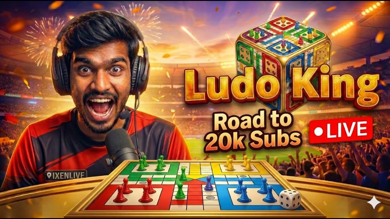🔴 LUDO KING LIVE | LET'S GO FOR 20K SUBS 😎 | IXENLIVE #livegaming