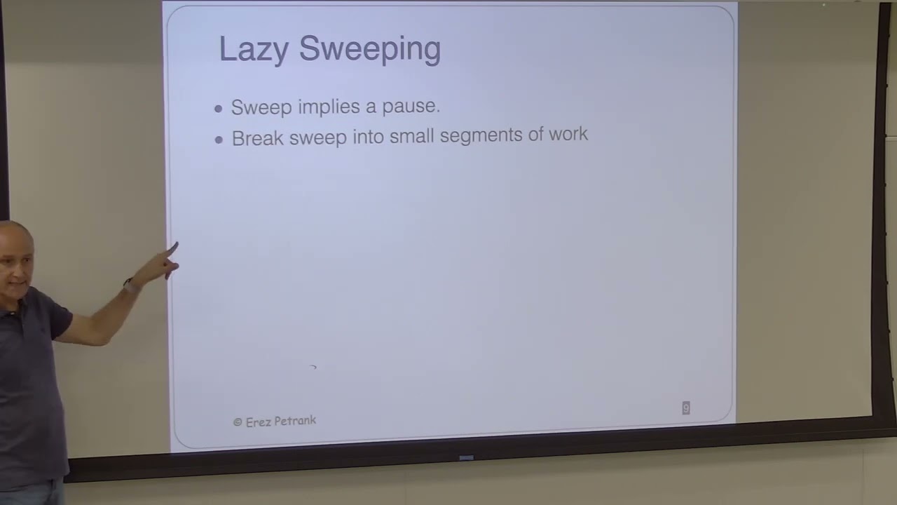 02 Memory Management Course 2025: Lecture 2: Mark-Sweep continued; Compaction Part 1