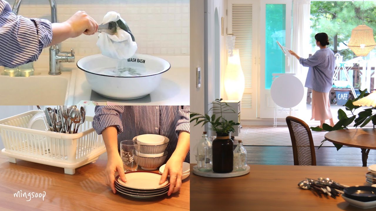 A day to live a pretty housekeeping. / Clean with me.