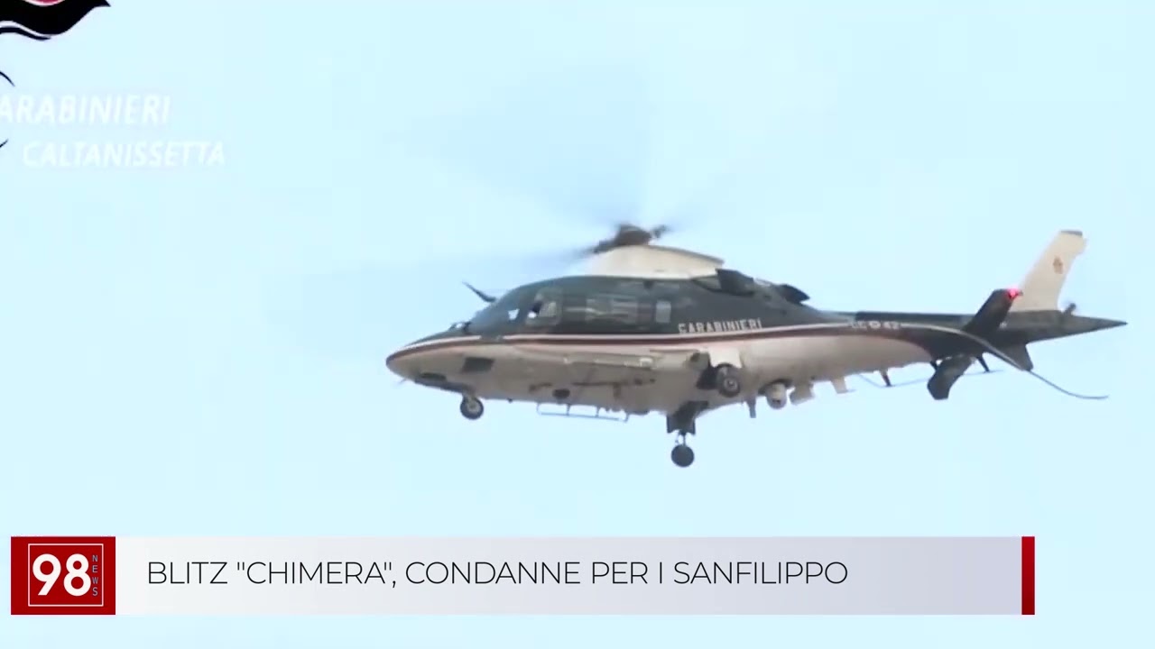 BLITZ  CHIMERA , CONDANNE PER I SANFILIPPO