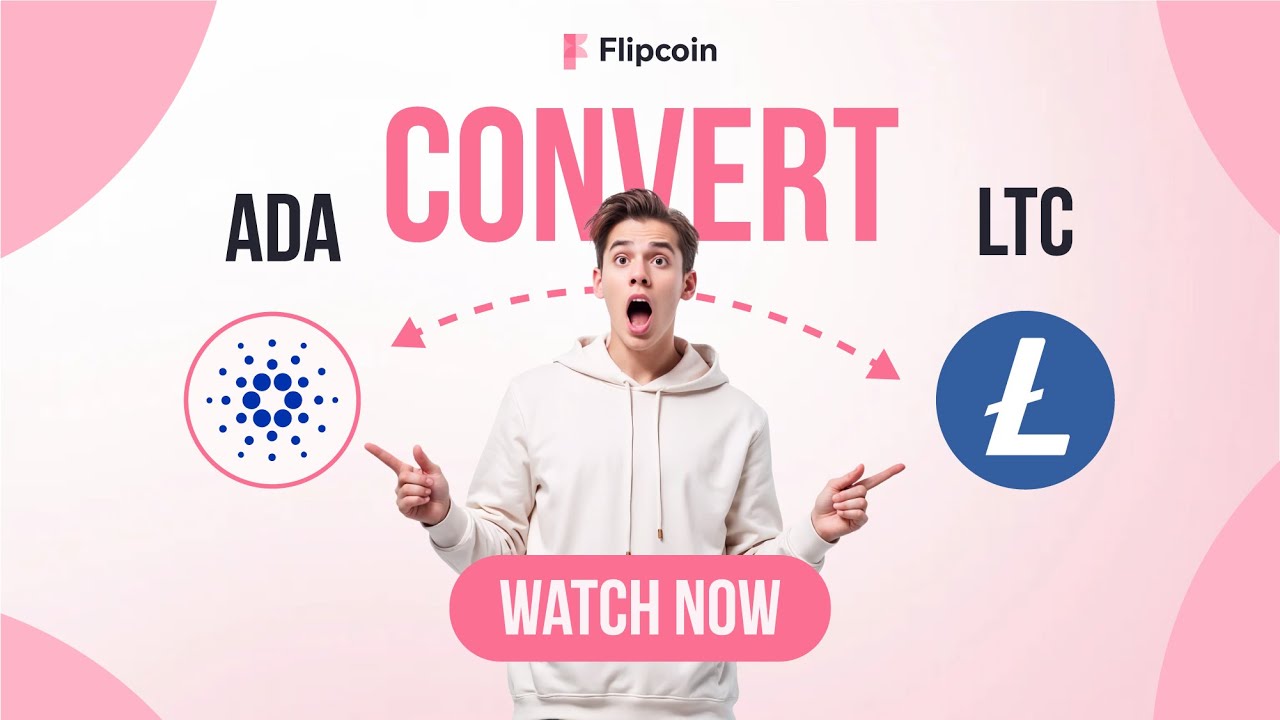 Convert ADA to LTC Instantly ⚡ | Swap Cardano for Litecoin on Flipcoin