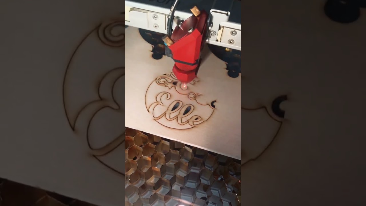 Laser Cut Christmas Ornament