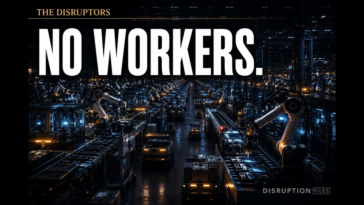 The Factories That Run In The Dark. No Lights. No Workers. No Interruption. | AI Documentary