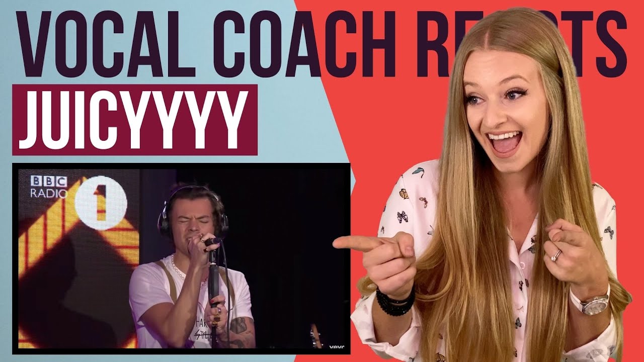 Vocal Coach Reacts to Harry Styles Singing Juice (by Lizzo)