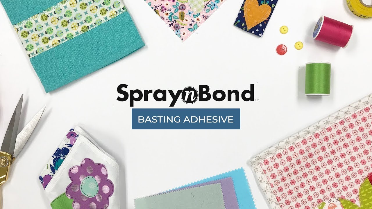 How to Use SpraynBond Basting Adhesive Spray