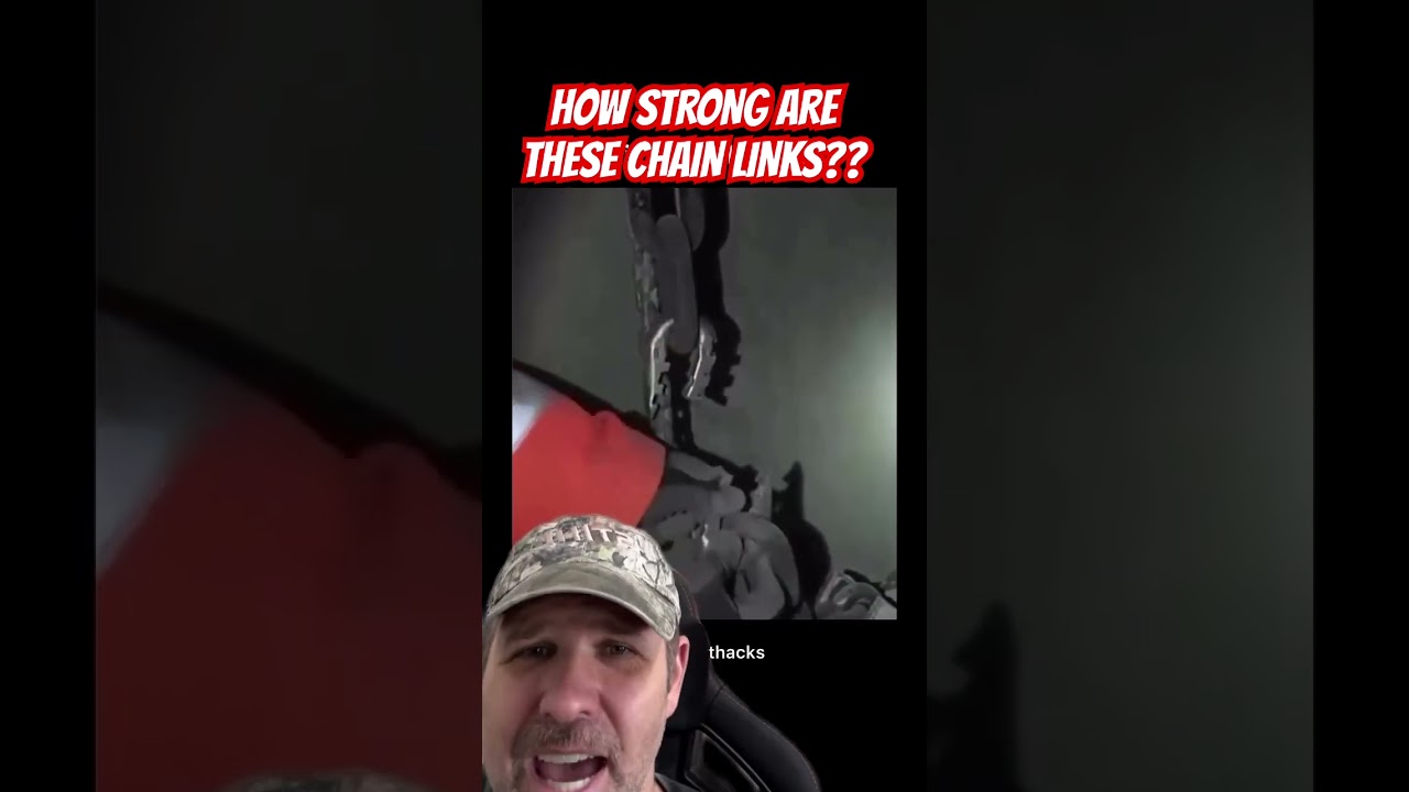 How STRONG Are These Chain Links??  