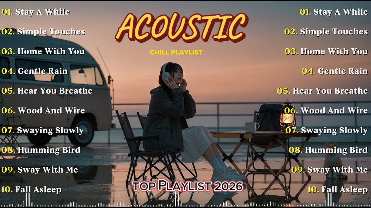 Acoustic Chill & Relax Vibes 💞~ Soulful Ballads for Healing & Focus || 2026 Best English Songs