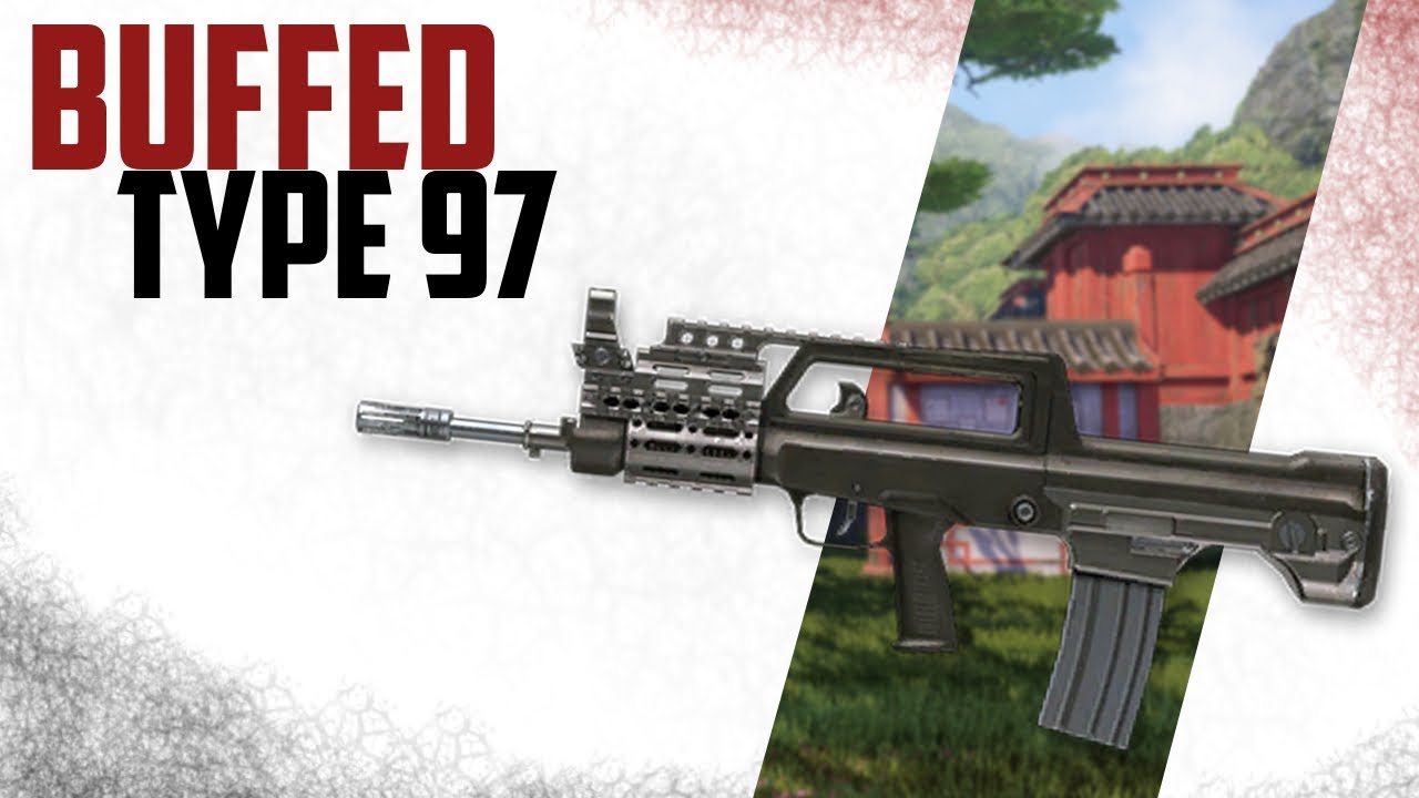 Warface buffed Type 97 - Slightly better