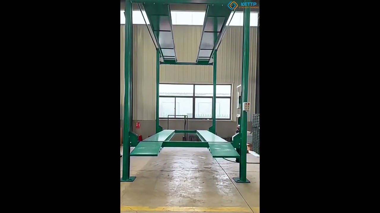 3F triple car stacker car storage lift by KETTP