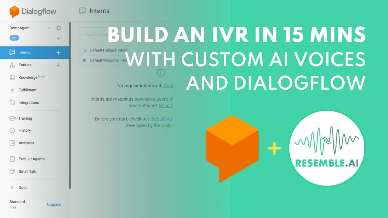 How to build an IVR with Custom AI Voices (in Dialogflow)