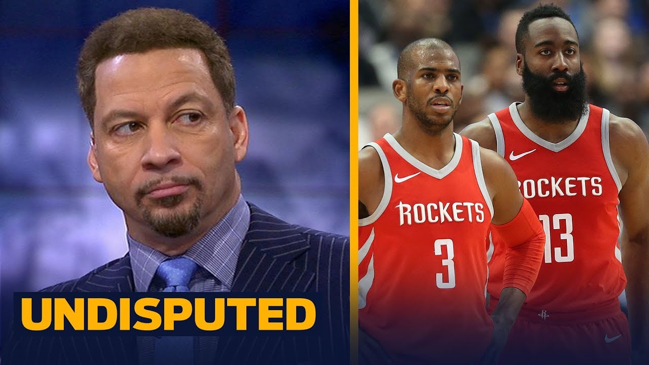 Chris Broussard on Harden and CP3's Rockets ready to challenge the injured Warriors | UNDISPUTED