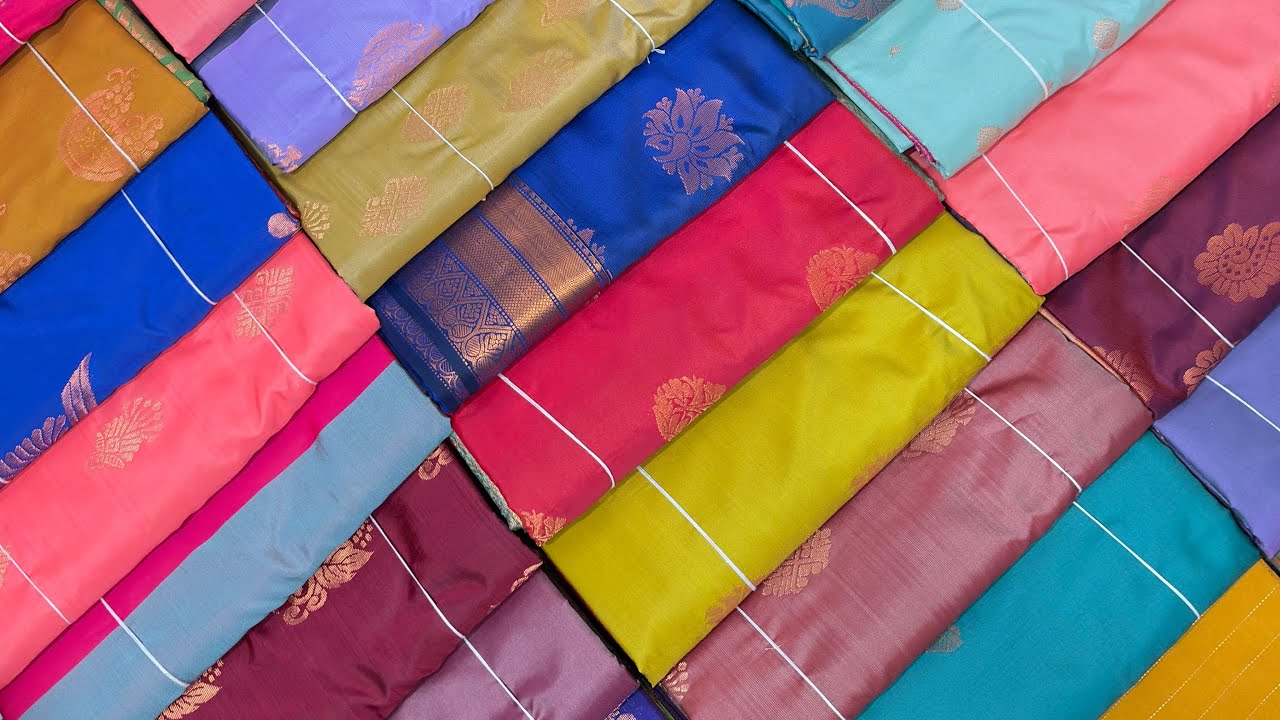 ₹499/- Kanchipuram Soft Silk Saree 💥Best Price 💥Order // 9751308952//