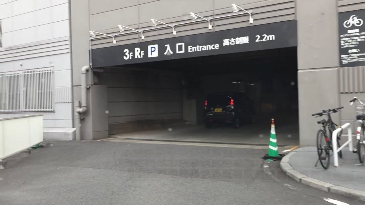 【愛知県 東浦町】イオンモール東浦 立体駐車場 屋上（車載動画／入庫～出庫）