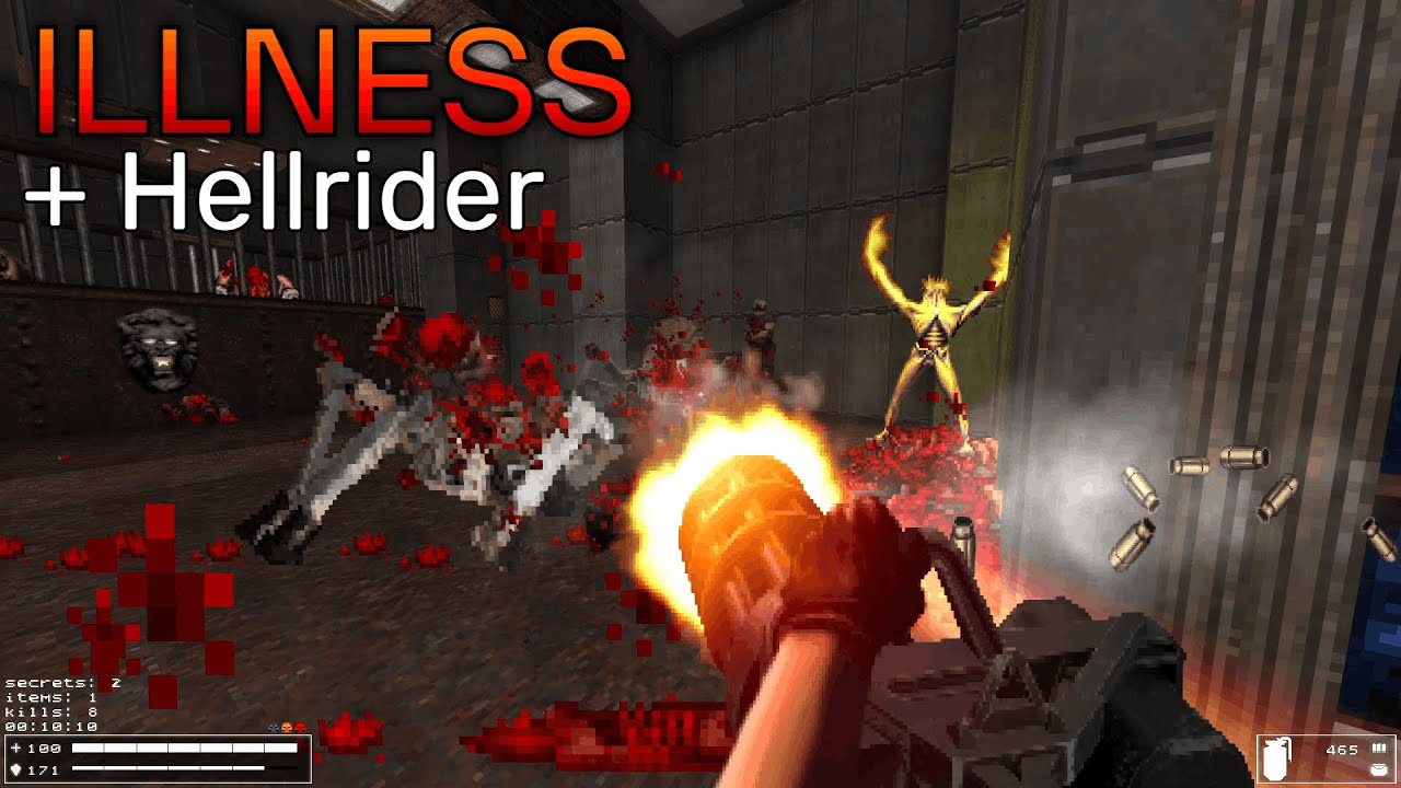 [no commentary] Doom 2 | The Illness + mods