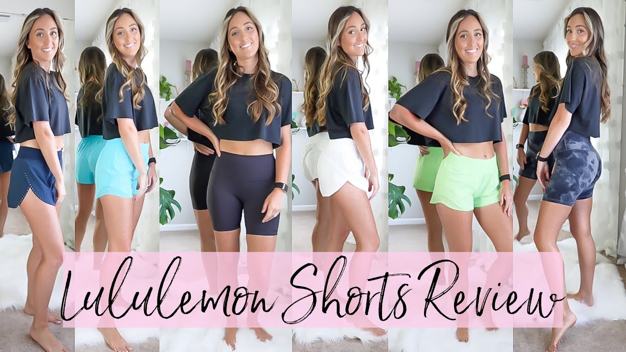НОВИНКА ШОРТОВ LULULEMON //Обзор и примерка шорт Lululemon //Hotty Hot, align, wunder train и мно...