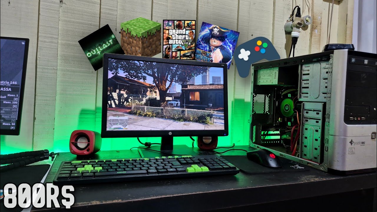 Testando jogos no PC de 800R$ do meu irmão (I3 4160 + GT730)