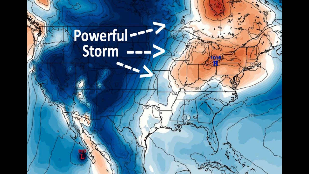 Two Large Storms Systems Are Coming