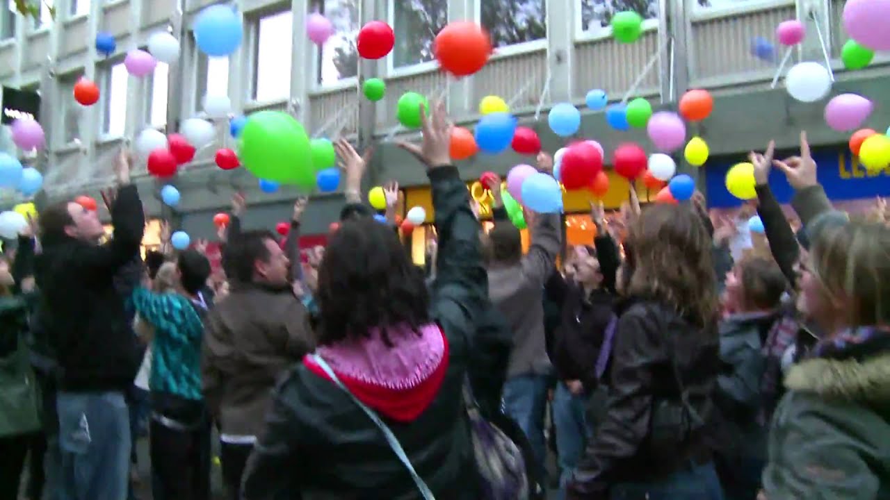 Flashmob ABSPACKEN! - Karlsruhe 1080p FullHD